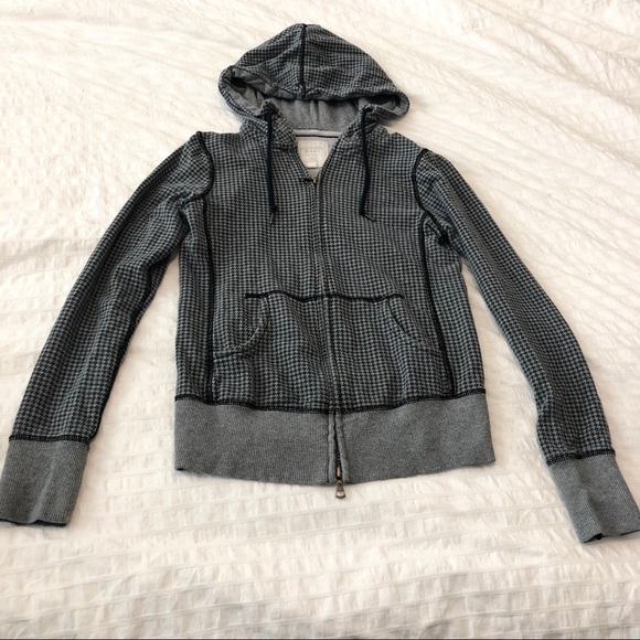 Uniqlo— Houndstooth Jacket/Hoodie - Picture 1 of 2